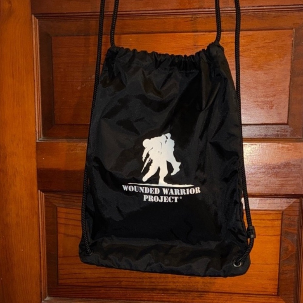 Wounded Warriors Under Armour Black
Drawstring Bag